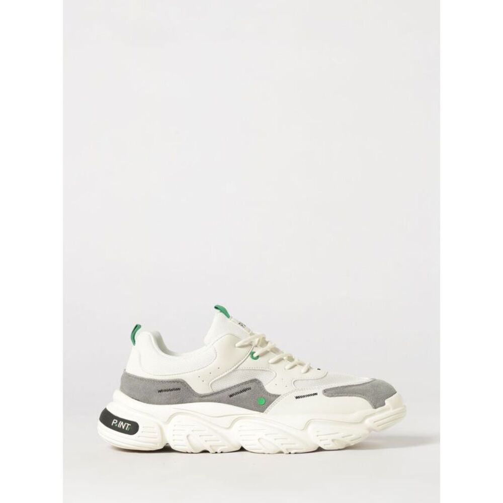 Point3 Women Big Bang Low-Top Leather And Mesh Sneakers Point3 With Chunky Sole